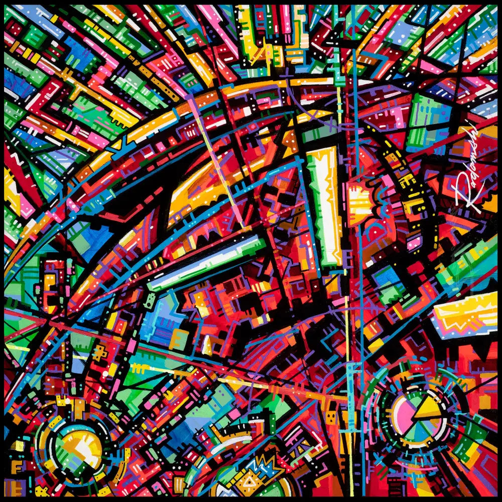 TECHNOCRATOUS - Signed Print