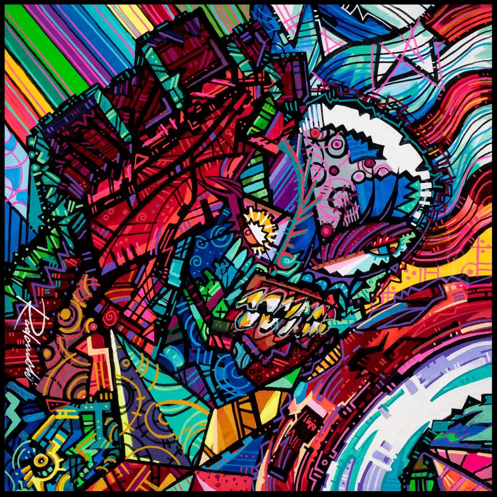 PATRIOS - Signed Print
