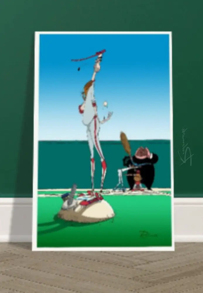 The Slickster - Signed Print - Print Material