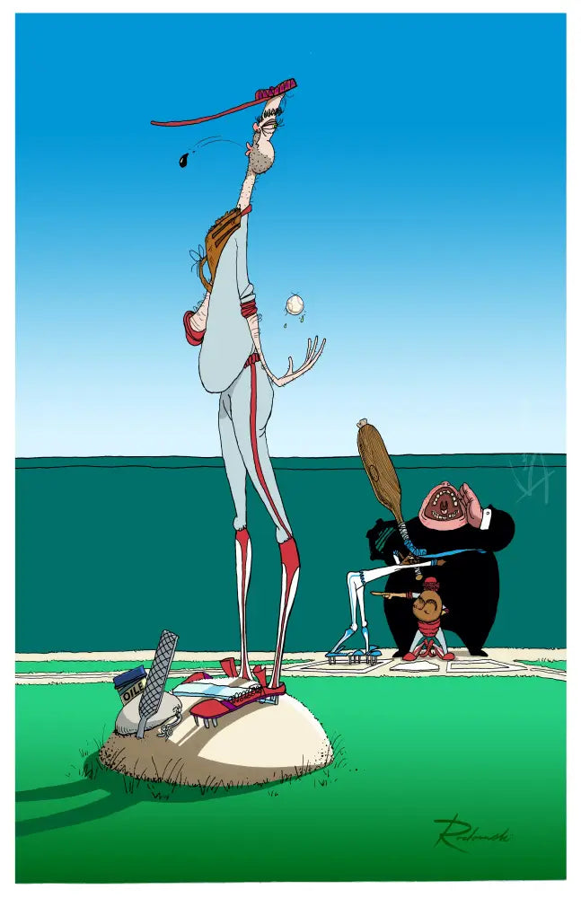 The Slickster - Signed Print - Print Material